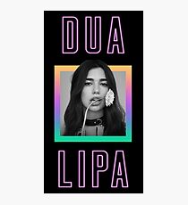 Dua Lipa Flower Photographic Print