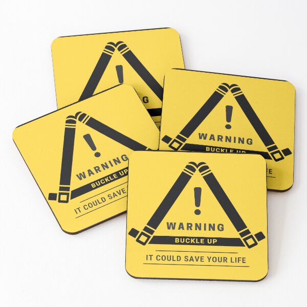 Item preview, Funny buckle up warning  designed and sold by Marspiro.
