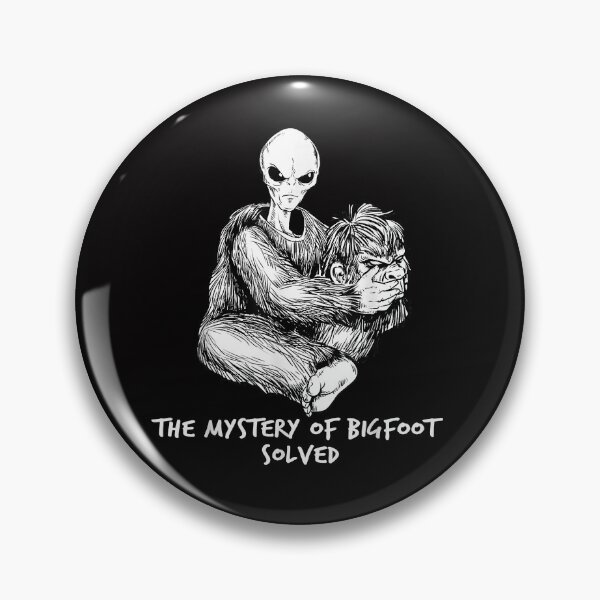 Item preview, Funny Bigfoot Gift Mystery Of Big Foot Alien UFO  designed and sold by Ella38.