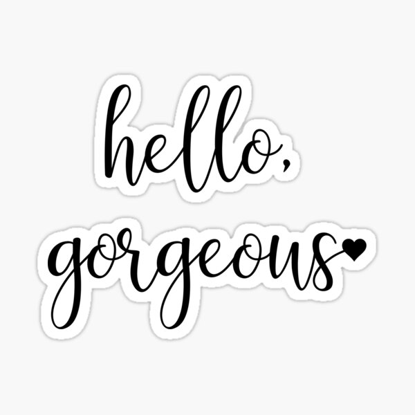 Hello Stickers Redbubble