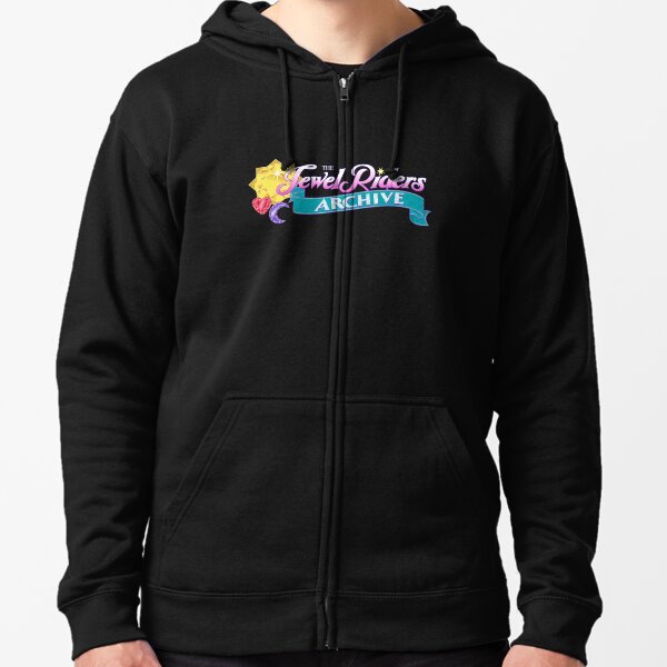 The Jewel Riders Archive Zipped Hoodie