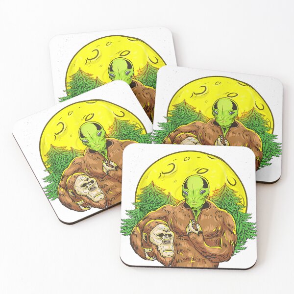 Item preview, Alien Bigfoot Mystery Of Bigfoot Solved Sasquatch UFO  designed and sold by Ella38.
