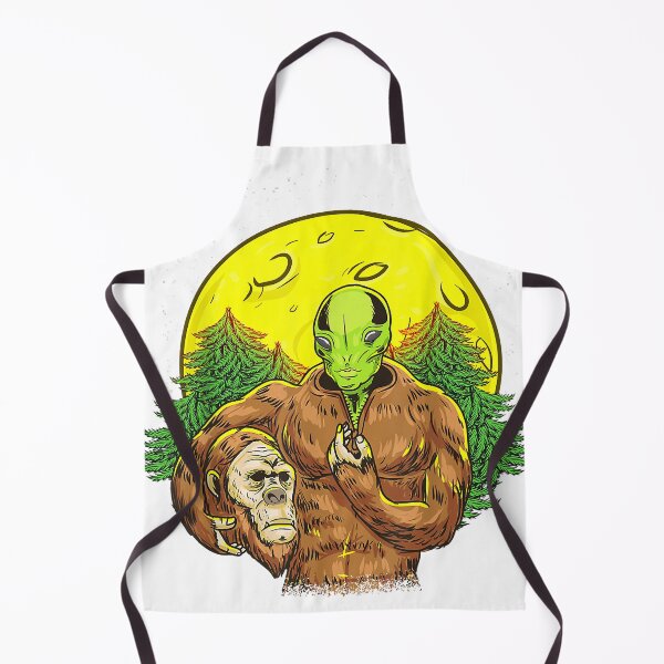 Item preview, Alien Bigfoot Mystery Of Bigfoot Solved Sasquatch UFO designed and sold by Ella38.
