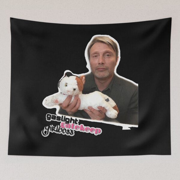 Item preview, Mads Mikkelsen Gaslight Gatekeep Girlboss  designed and sold by JoanSvob.