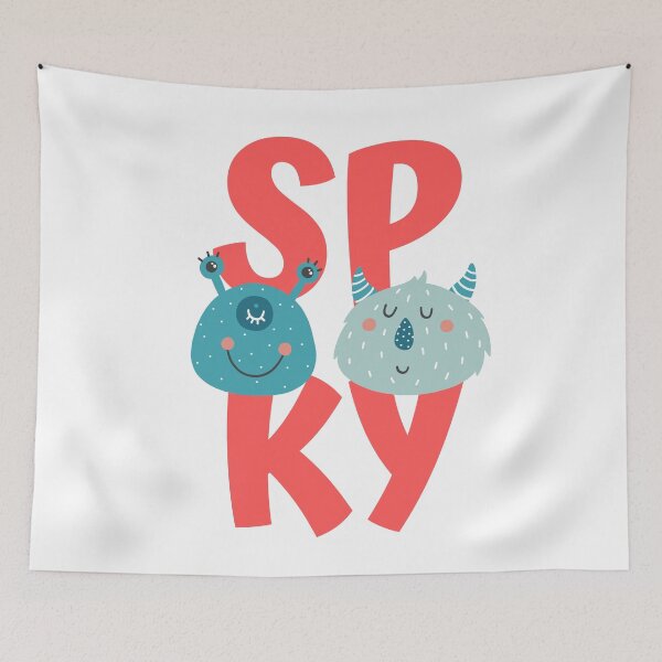 Item preview, Spooky. Happy Halloween. designed and sold by Tiny-Love ⭐⭐⭐⭐⭐.