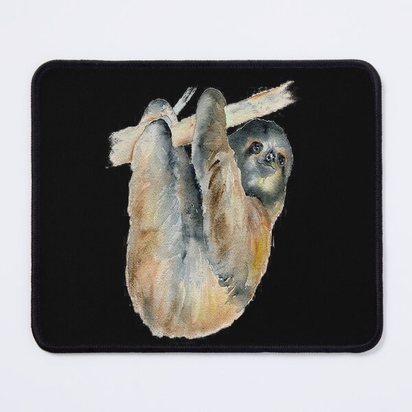 Item preview, Drawing sloth, cartoon sloth, ink sloth designed and sold by MACKENZIWINKE.