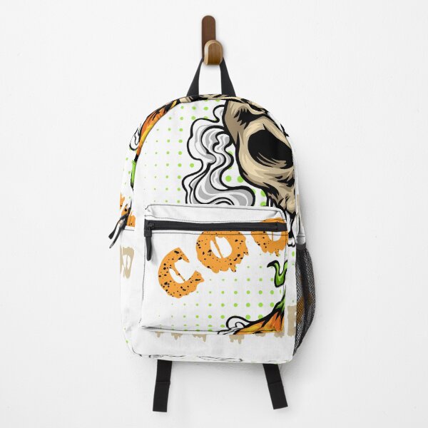 Item preview, Coolest pumpkin in the patch scary pumpkin skull smokes halloween designed and sold by Mac Store.