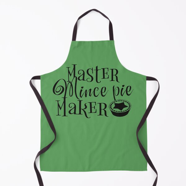 Item preview, Master Mince Pie Maker, Fun Slogan For All Mince pie Makers, Black Text designed and sold by TrulyEpoque.