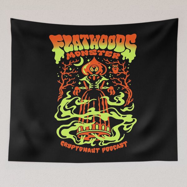 Item preview, Flatwoods Monster X Cryptonaut Podcast designed and sold by Imaniwie894.