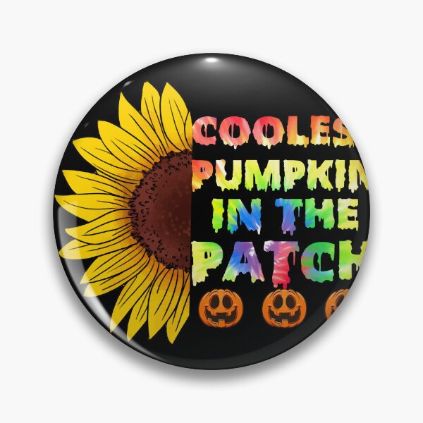 Item preview, Coolest pumpkin in the patch sunflower tie dyed and 3 pumpkin halloween designed and sold by Mac Store.