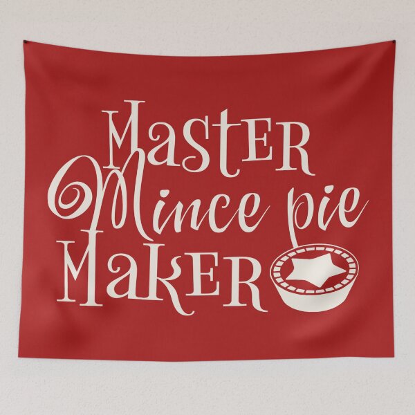 Item preview, Master Mince Pie Maker, Fun Slogan For All Mince pie Makers designed and sold by TrulyEpoque.