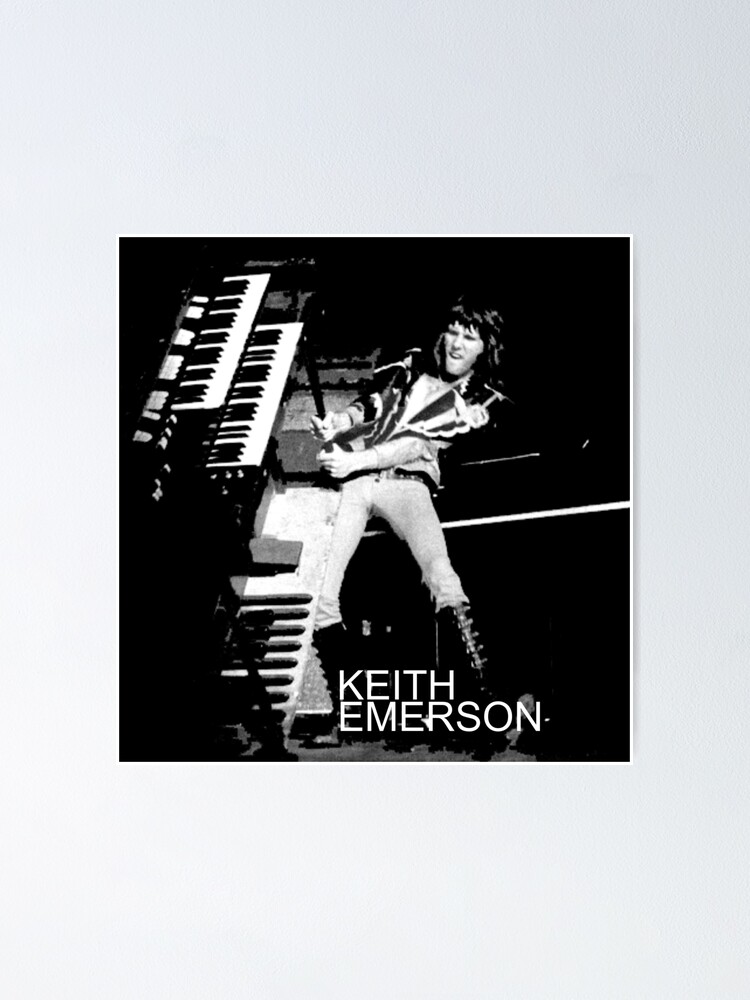 &ldquo;keith emerson&rdquo; Poster for Sale by guremapoce | Redbubble