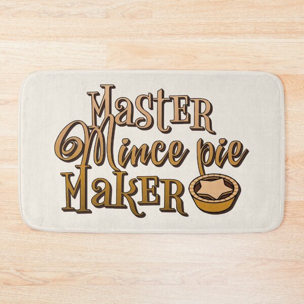 Item preview, Master Mince Pie Maker, Fun Slogan For All Mince pie Makers, Ombre Text designed and sold by TrulyEpoque.