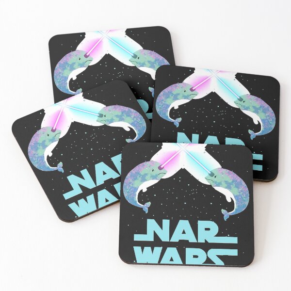 Item preview, Nar Wars Narwhal Space Star Saber Light Parody (Unicorn of the Sea)  designed and sold by JoanSvob.