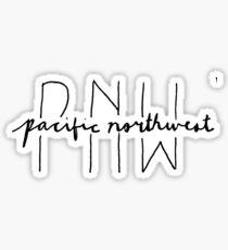 pacific wonderland Sticker