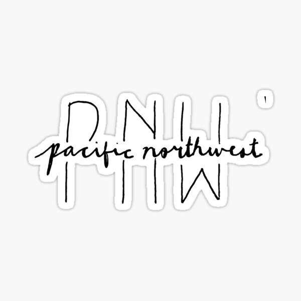 pacific wonderland Sticker