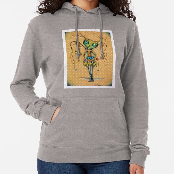 Babycat Angel2 - art by ANGIECLEMENTINE Lightweight Hoodie