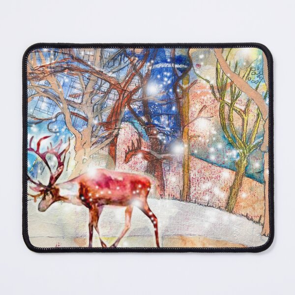 Item preview, Snow in the trees designed and sold by Janeclarbour.