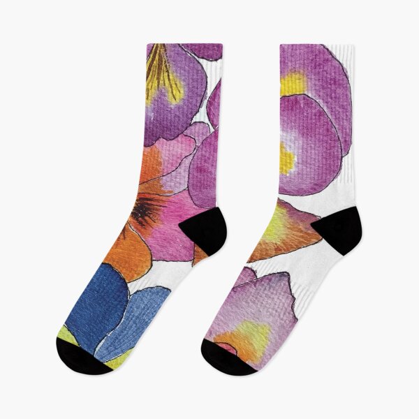 Item preview, Watercolor Pansies Flowers designed and sold by Pavnud.