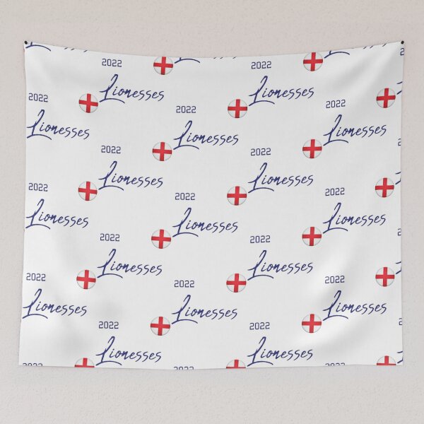 Item preview, England Lionesses Euro Kit Flag designed and sold by GunnerBallZS.