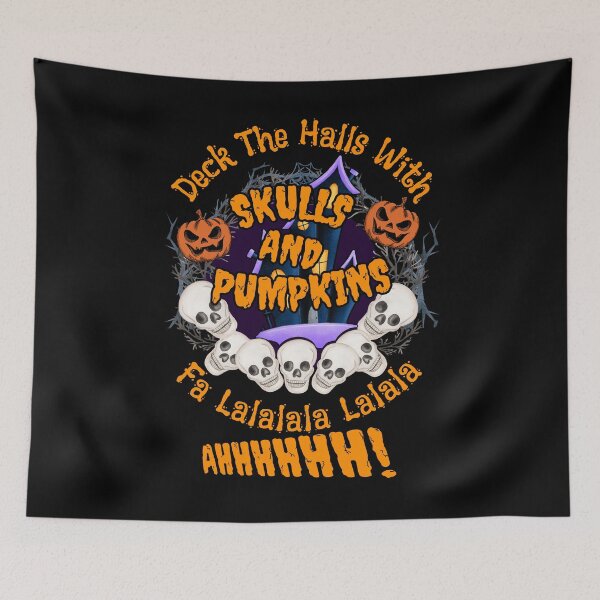 Item preview, Deck the Halls Halloween Spooky designed and sold by Smagnaferous.