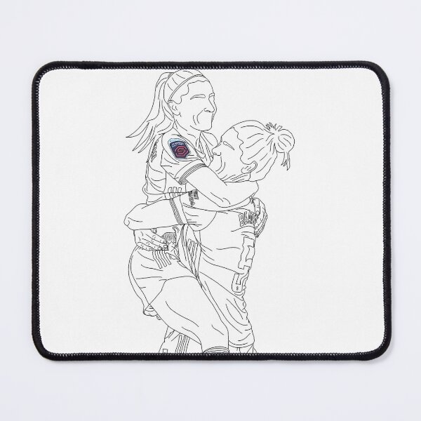 Item preview, Jennifer Beattie and Leah Williamson (outline) designed and sold by GunnerBallZS.