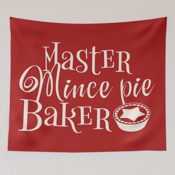 Item preview, Master Mince Pie Baker, Fun Slogan For All Mince pie Makers designed and sold by TrulyEpoque.
