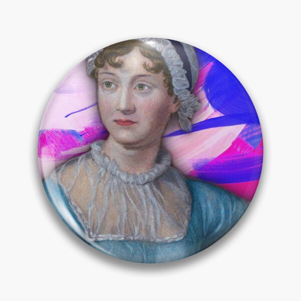 Artikelvorschau, Jane Austen-Kunstwerk | Jane Austen-Porträt | Jane Austen Wandkunst entworfen und verkauft von Suyogsonar25.