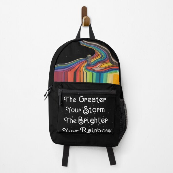 Item preview, Large Intricate Rainbow Digital Art - Inspirational and Uplifting Quote - Simplified 2 designed and sold by Lucidesigns.