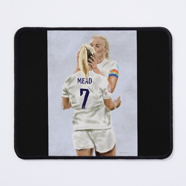 Item preview, Painting of Beth Mead and Leah Williamson after beating Norway 8-0 designed and sold by GunnerBallZS.