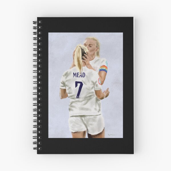 Item preview, Painting of Beth Mead and Leah Williamson after beating Norway 8-0 designed and sold by GunnerBallZS.