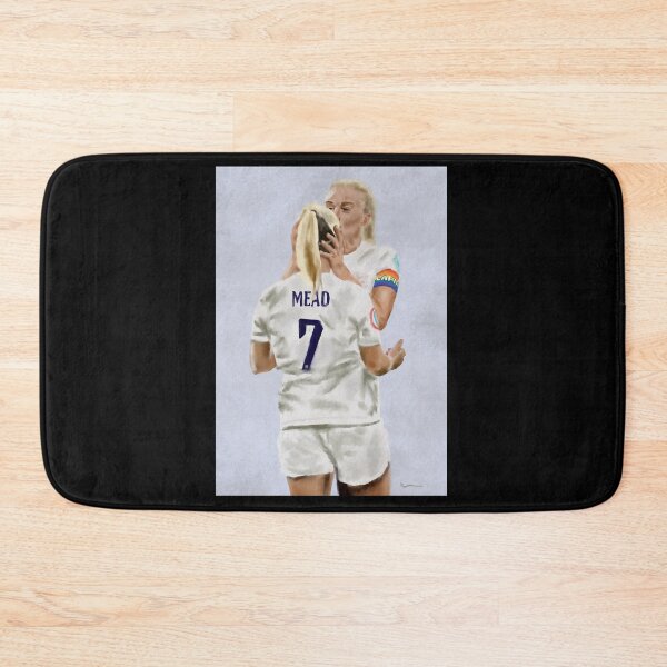 Item preview, Painting of Beth Mead and Leah Williamson after beating Norway 8-0 designed and sold by GunnerBallZS.