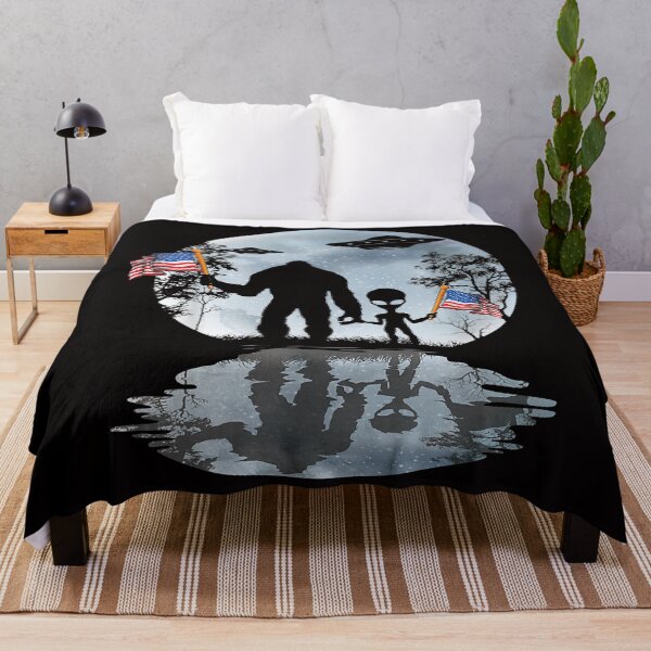 Item preview, Alien Bigfoot Sasquatch UFO Extraterrestrial designed and sold by Ella38.