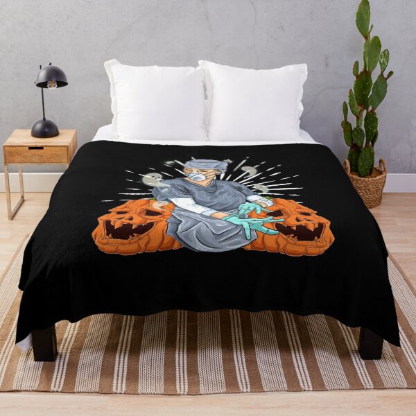 Item preview, Operating room nurse and ghosts with pumpkin small halloween designed and sold by Mac Store.