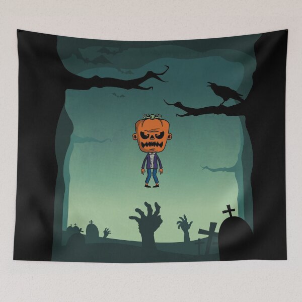 Item preview, Happy Halloween pumpkin designed and sold by Delpieroo.