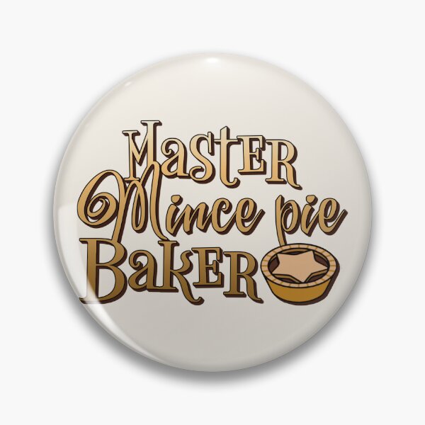 Item preview, Master Mince Pie Baker, Fun Slogan For All Mince pie Makers, Ombre Text designed and sold by TrulyEpoque.