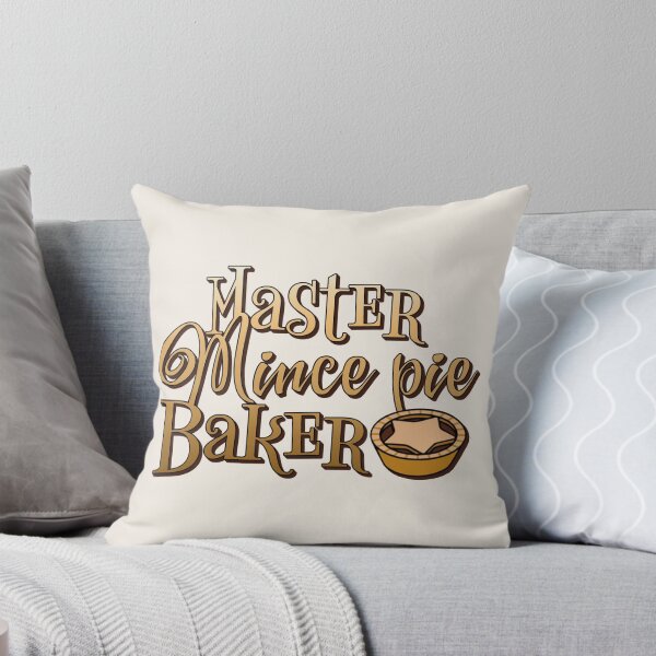 Item preview, Master Mince Pie Baker, Fun Slogan For All Mince pie Makers, Ombre Text designed and sold by TrulyEpoque.