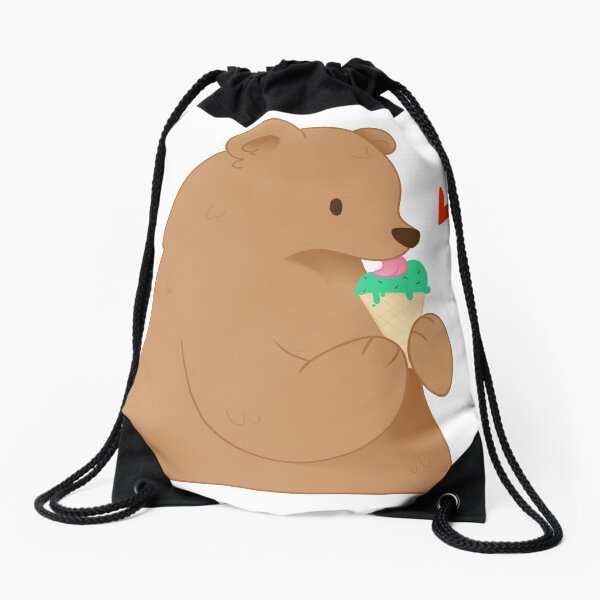 Cream Bear Bags | Redbubble