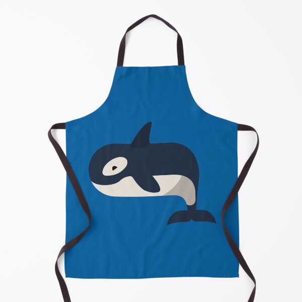 Item preview, Orcas swimming in the ocean - Illustration designed and sold by MaeratArt.