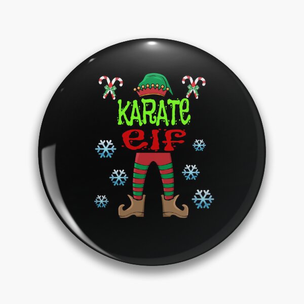 Item preview, Funny Karate Elf Christmas Gift- Karate Instructor Design For A Karate Lover designed and sold by TheKarateStore.