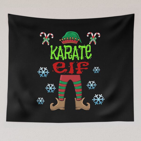 Item preview, Funny Karate Elf Christmas Gift- Karate Instructor Design For A Karate Lover designed and sold by TheKarateStore.