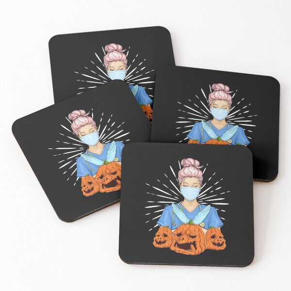 Item preview, Operating room nurse with 3 pumpkin small halloween designed and sold by Mac Store.