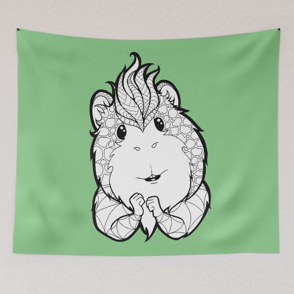 Item preview, Color your Guinea Pig designed and sold by WhiteFoxAD.
