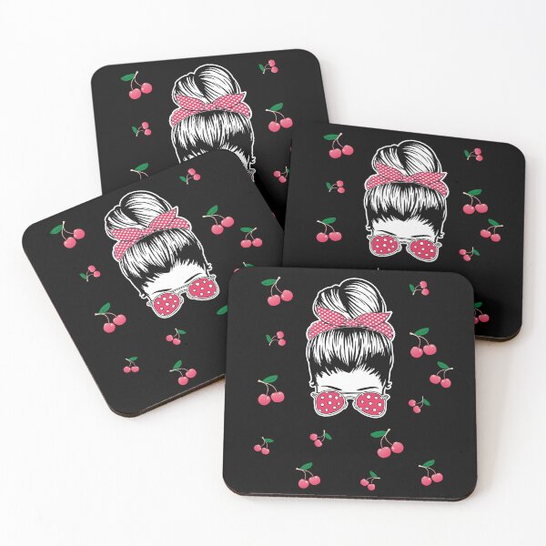 Item preview, Rockabilly Woman Cherries Retro designed and sold by Fran Fryberg.