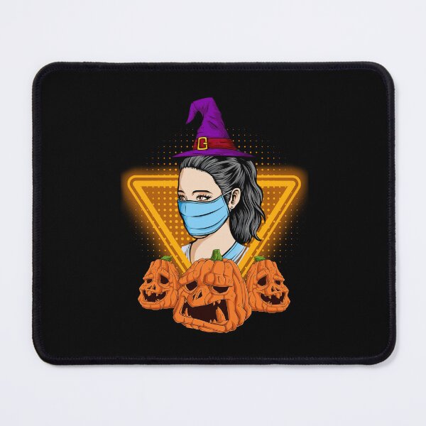 Item preview, Operating room nurse wear witch hat and Neons triangle pumpkin small halloween designed and sold by Mac Store.