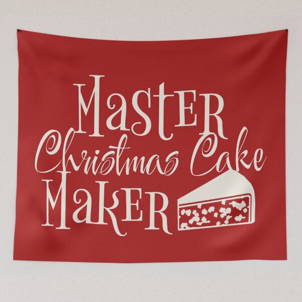 Item preview, Master Christmas Cake Maker, Fun Slogan For All Christmas Cake Bakers designed and sold by TrulyEpoque.