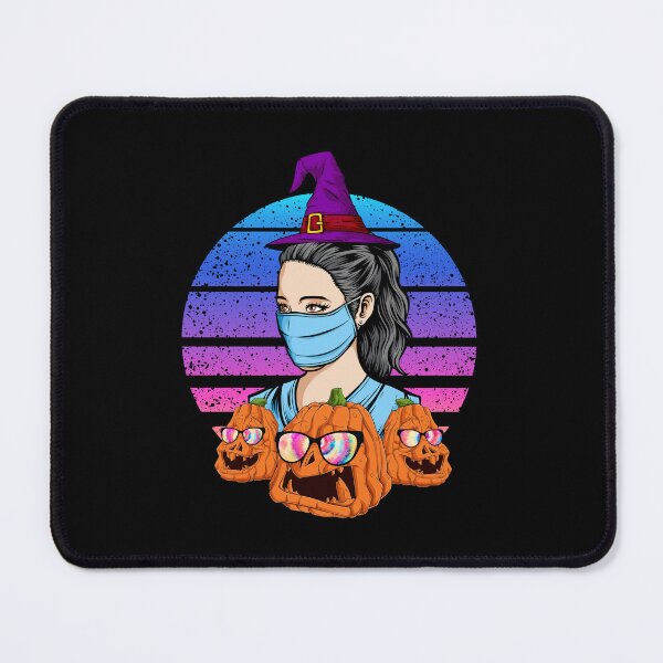 Item preview, Operating room nurse wear witch hat and pumpkin small vintage Sunglasses tie dyed halloween designed and sold by Mac Store.