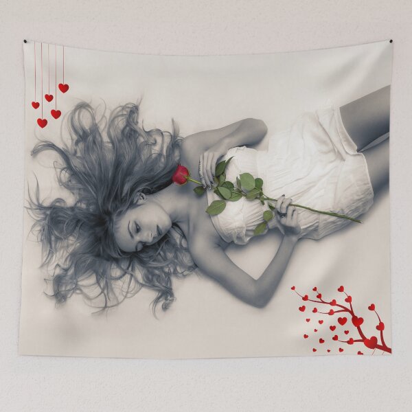 Item preview, sad woman with love designed and sold by Mahmoud  Badwy.