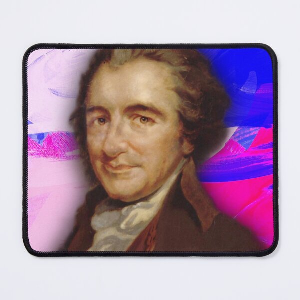 Item preview, Thomas Paine Artwork | Thomas Paine Portrait | Thomas Paine Wall Art designed and sold by Suyogsonar25.