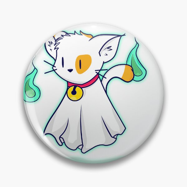 Item preview, Cat Sticker | Stickers | Ghost Cat Sticker designed and sold by SKYANIME75.